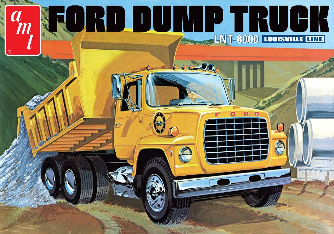 AMT 1/25 Ford LNT-8000 Louisville Dump Truck (Level 3)