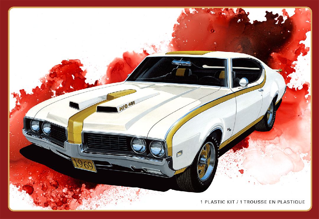 AMT 1/25 1969 Hurst Oldsmobile Cutlass Model Kit (Level 2)