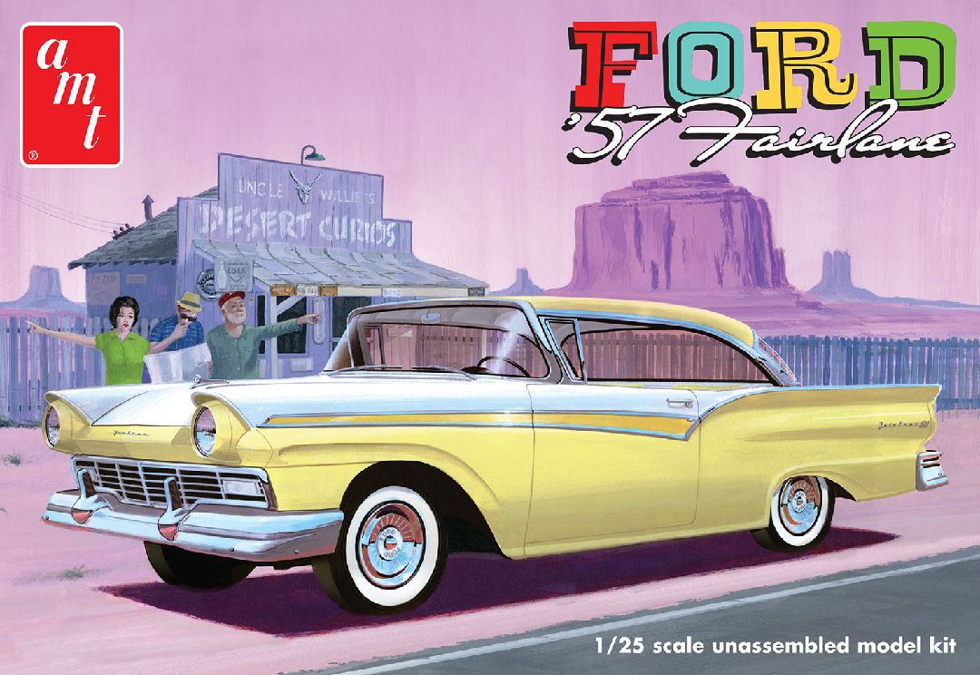 AMT 1/25 1957 Ford Fairlane Hardtop 3n1 (Level 2)