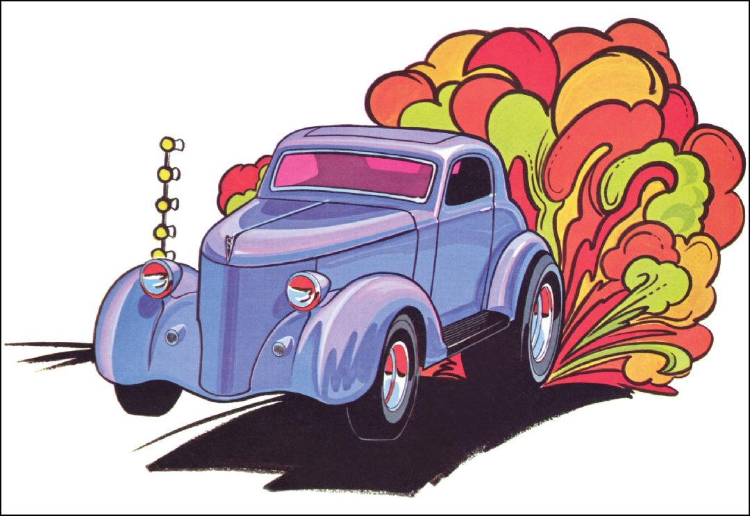 AMT 1/25 1936 Ford Coupe Gasser Model Kit (Level 2)