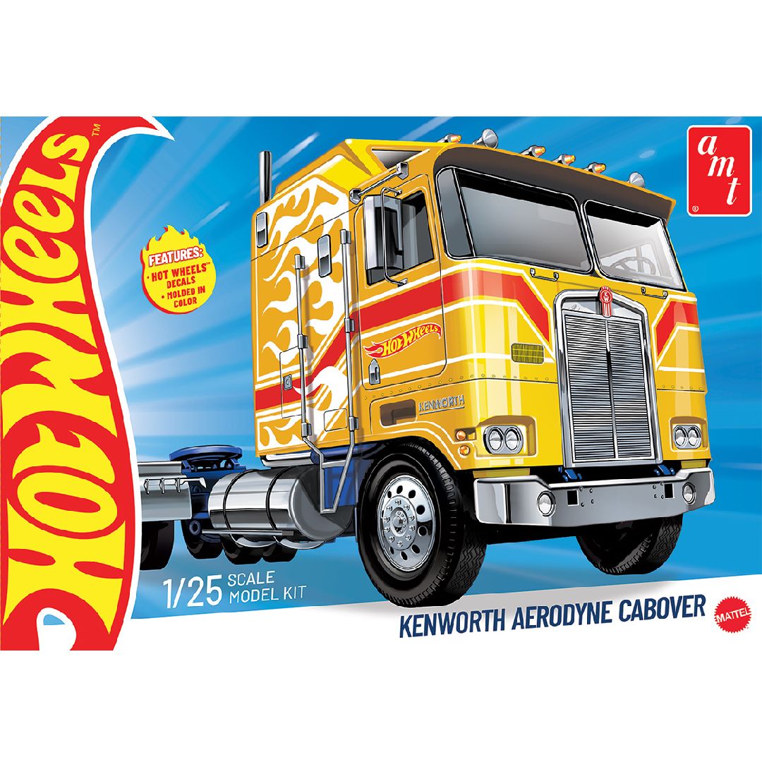AMT 1/25 Kenworth K100 Aerodyne Tractor Hot Wheels