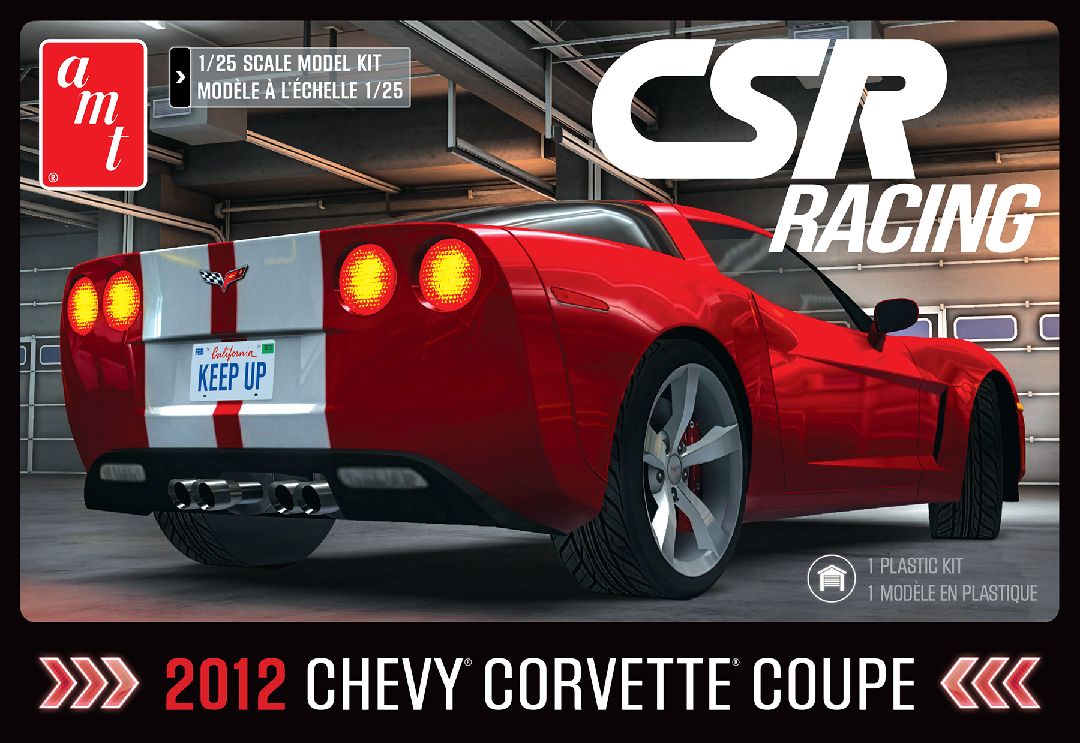 AMT 1/25 2012 Corvette Coupe CSR Racing (Level 2)