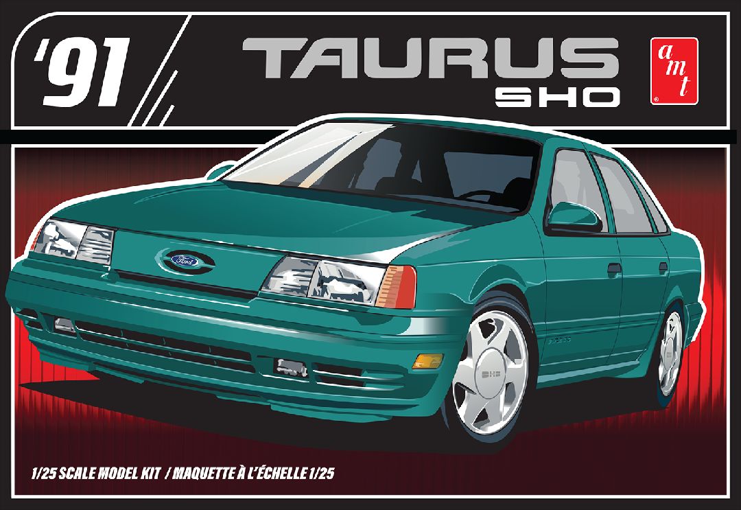 AMT 1/25 1991 Ford Taurus Model Kit (Level 2)