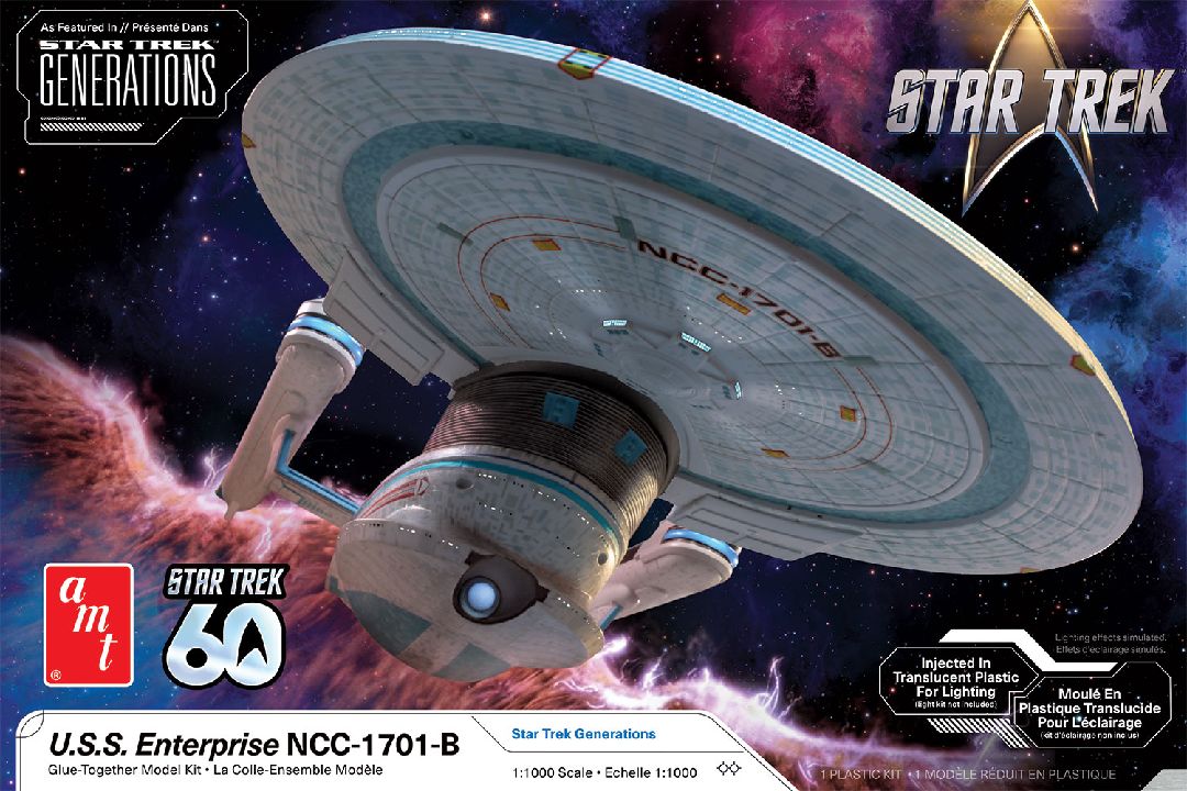 AMT 1/100 Star Trek: U.S.S. Enterprise NCC-1701-B (Level 2)