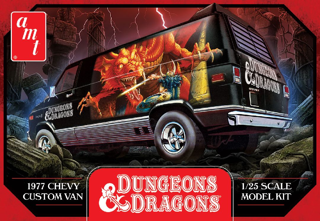 AMT 1/25 1974 Chevy Van Dungeons & Dragons (Level 2)