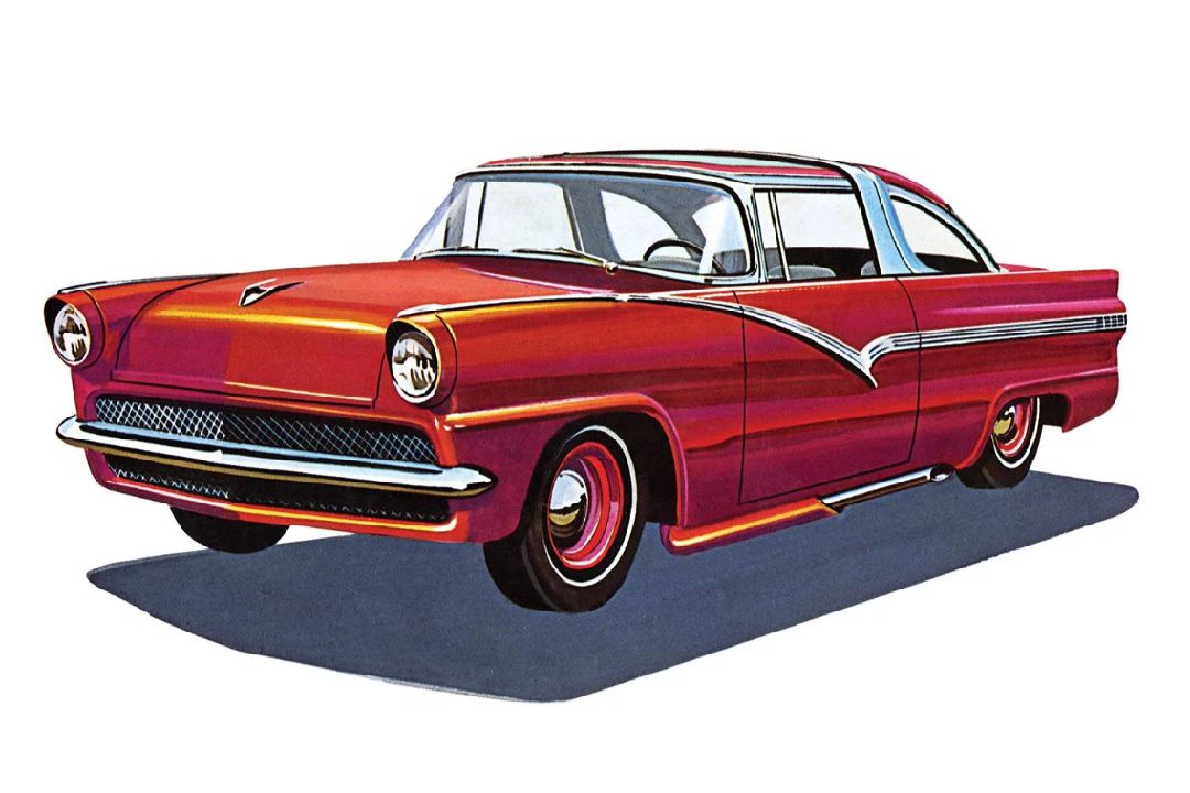 AMT 1/25 1956 Ford Hardtop "Haulin Vicky"