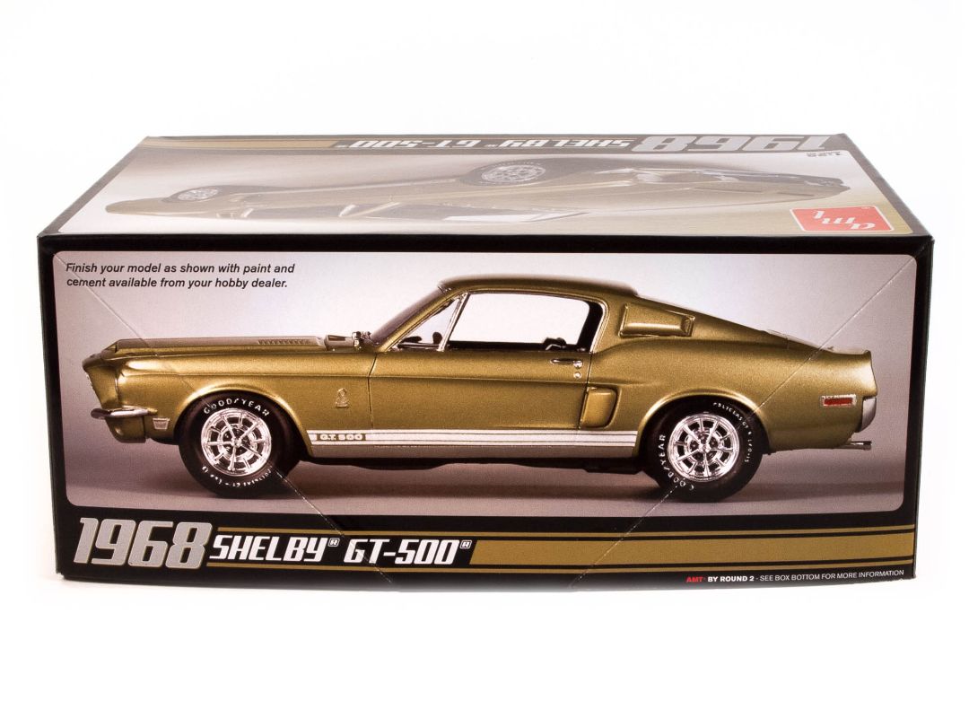 AMT 1968 Shelby GT-500 1/25 Model Kit (Level 3) - Click Image to Close