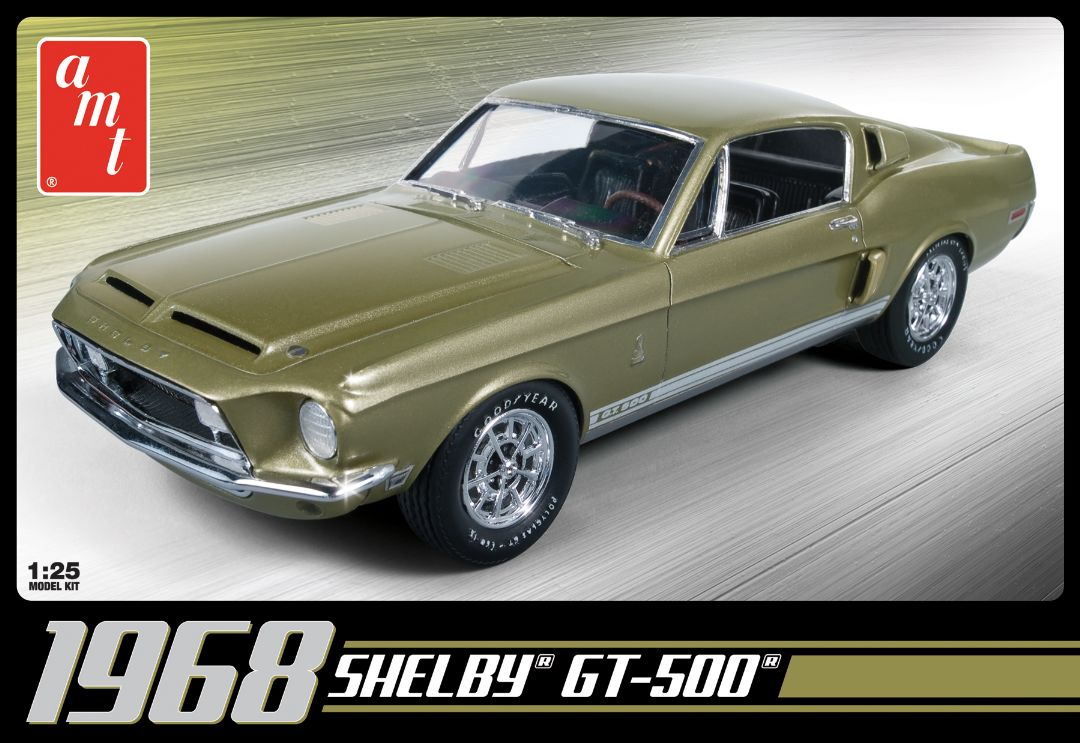 AMT 1968 Shelby GT-500 1/25 Model Kit (Level 3)