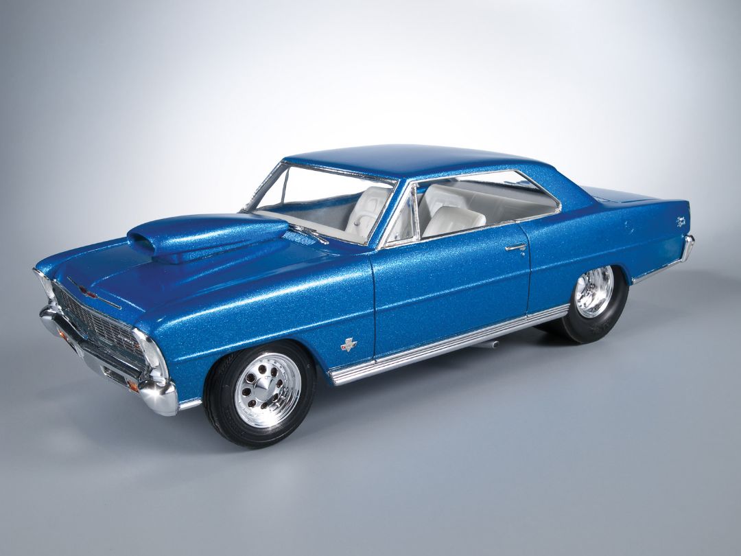 AMT 1966 Chevy Nova Pro Street 1/25 Model Kit (Level 2)