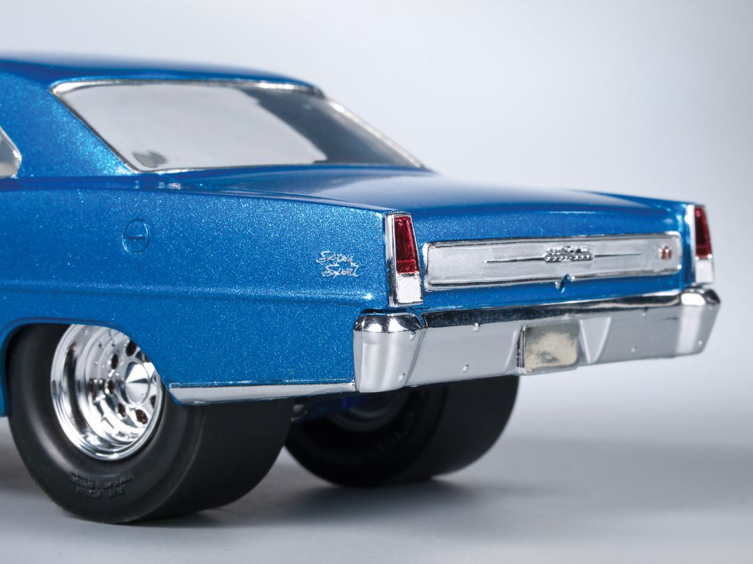 AMT 1966 Chevy Nova Pro Street 1/25 Model Kit (Level 2)