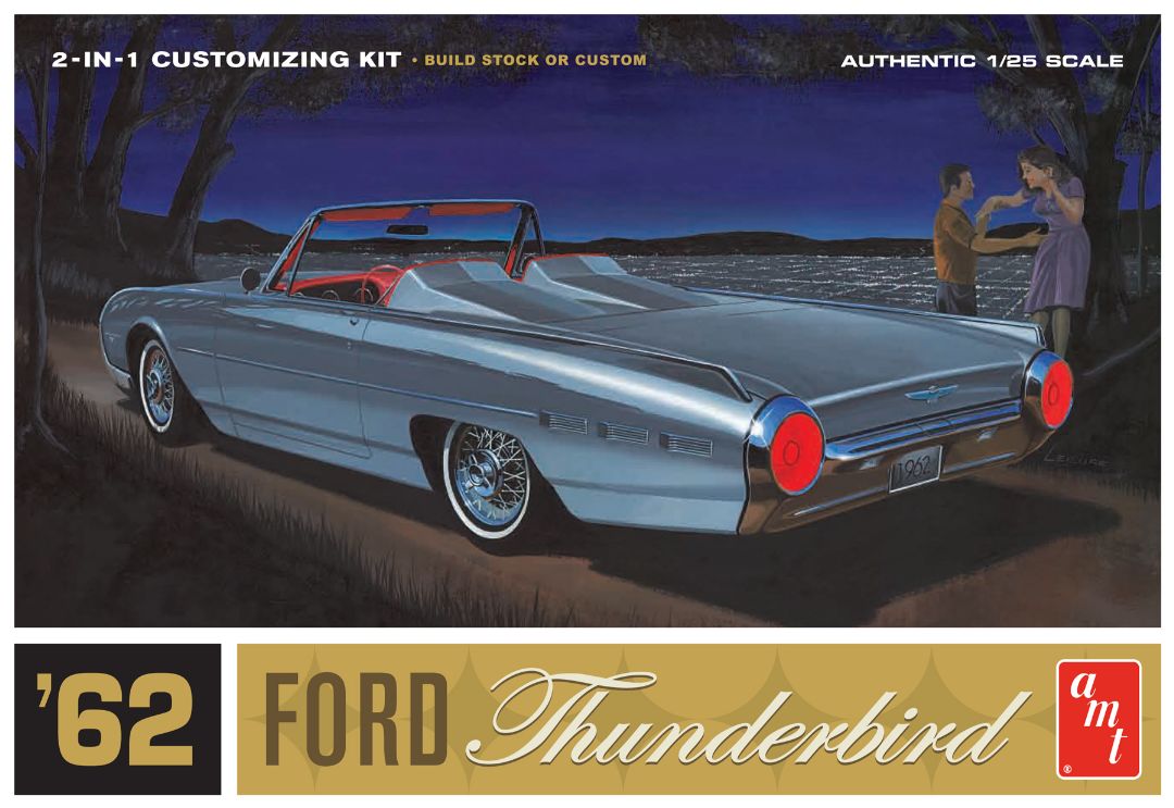 AMT 1962 Ford Thunderbird 1/25 Model Kit (Level 2) - Limited - Click Image to Close