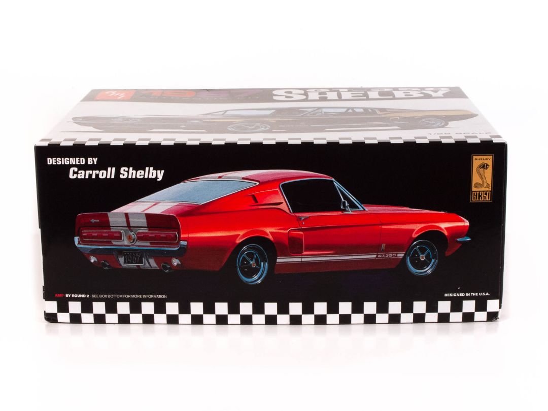 AMT 1967 GT-350 Shelby Molded in Black1/25 Model Kit (Level 2) - Click Image to Close