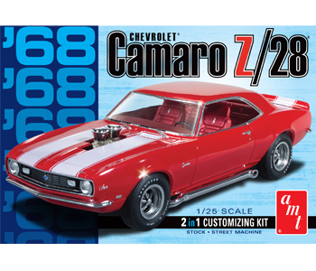 AMT 1968 Chevrolet Camaro Z/28 1/25 Model Kit (Level 2)