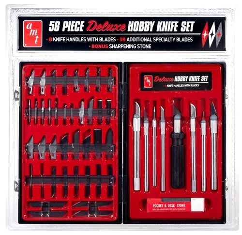 AMT 56 Piece Deluxe Hobby Knife Set