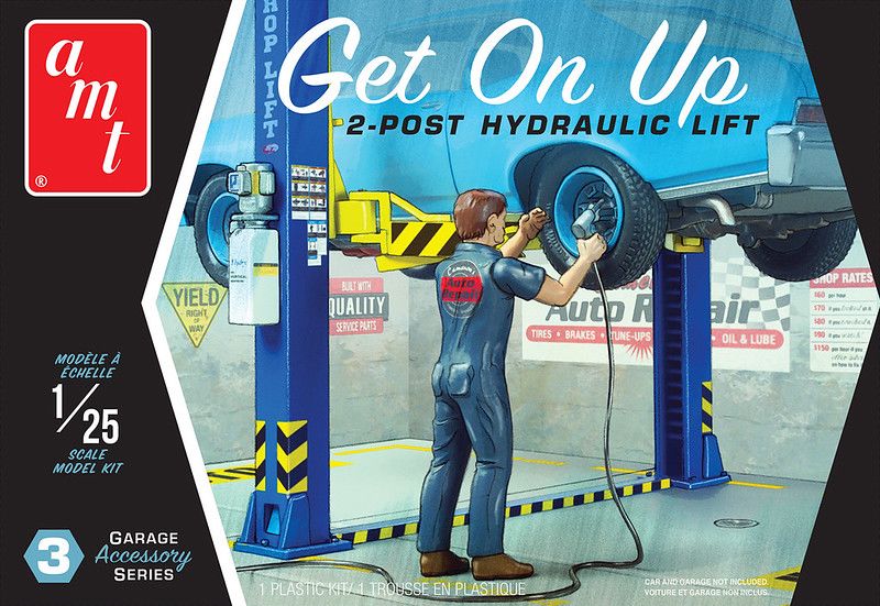 AMT Garage Accessory Set #3 "Get On Up" (Great addition to any
