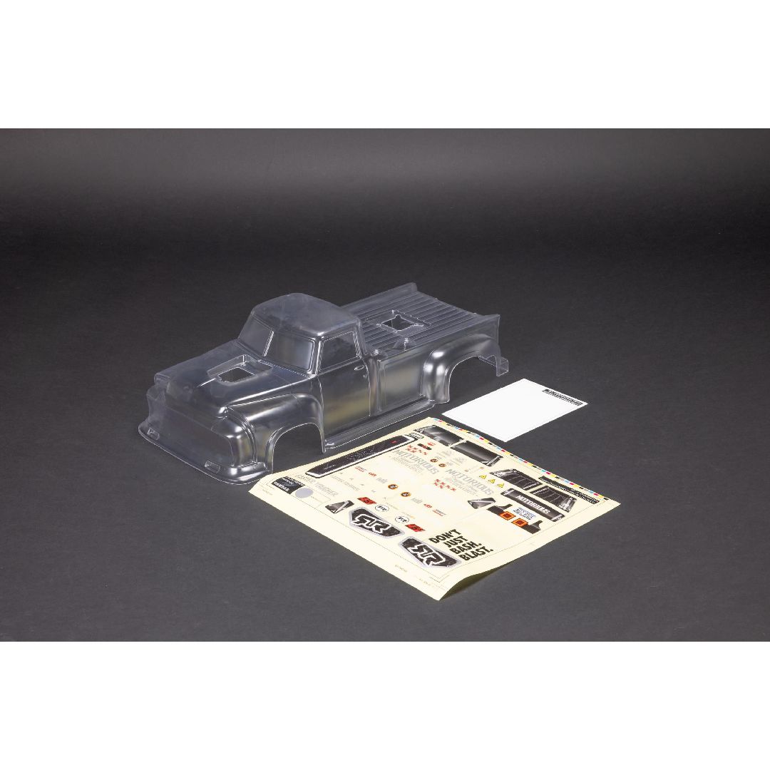Arrma NOTORIOUS Clear Bodyshell (inc.decals/window masks)