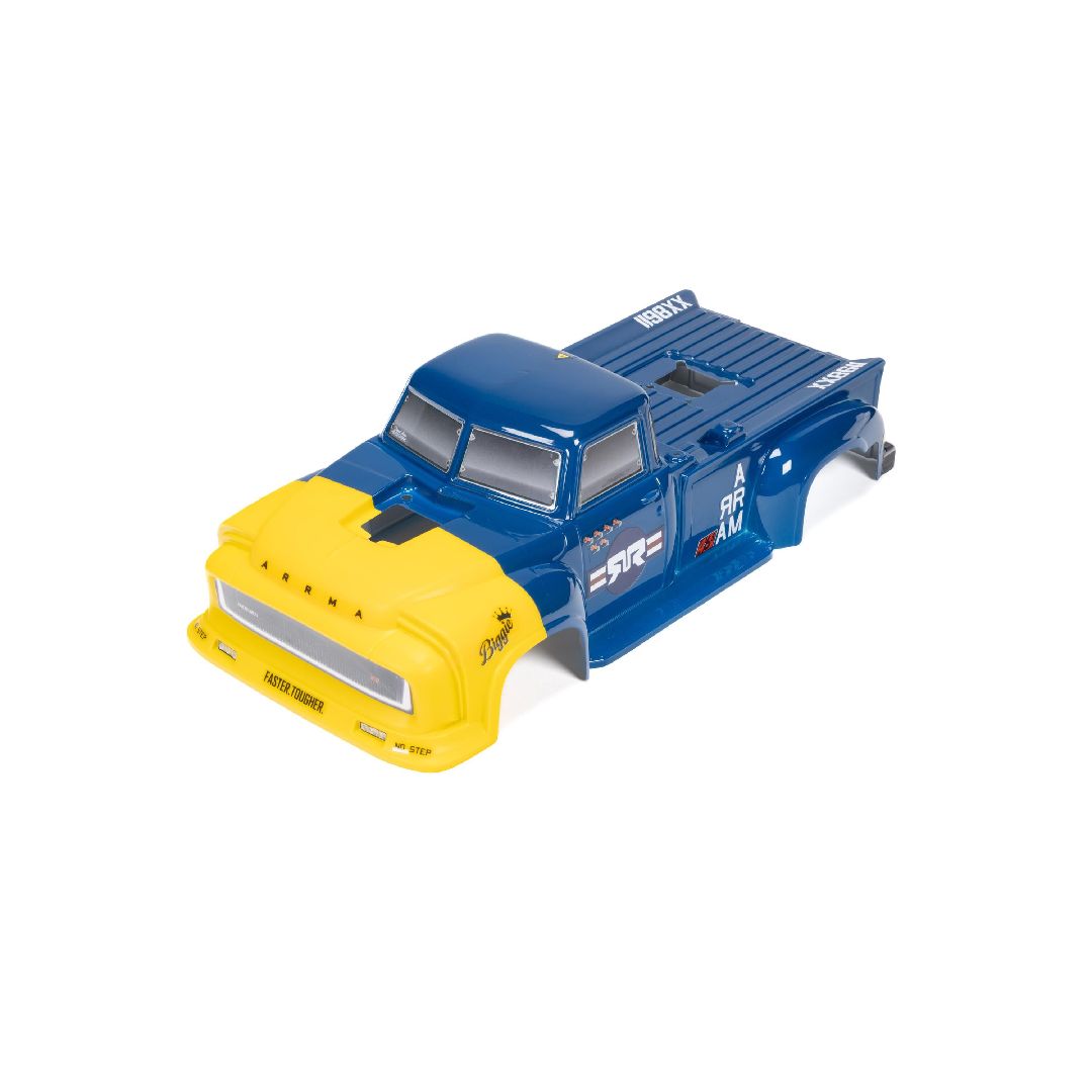 Arrma NOTORIOUS Painted Decaled Trimmed Body Set - Blue