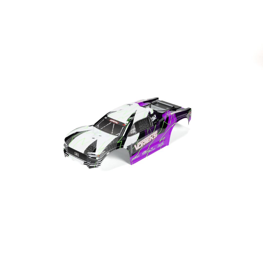 Arrma VORTEKS 2WD Clipless Pntd Dcld Trmd Bdy - Purple