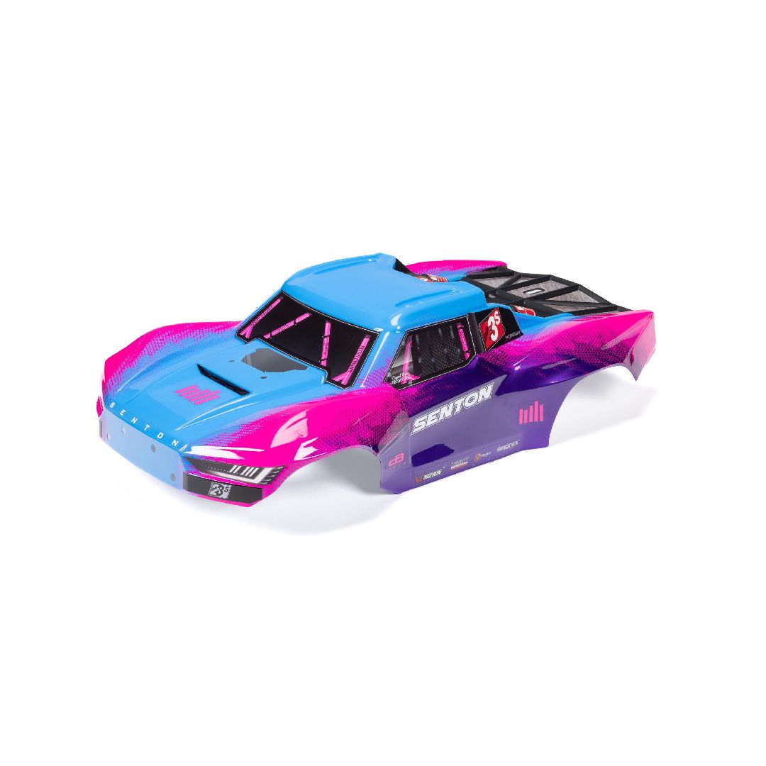 Arrma SENTON 4X4 Clipless Painted Decaled Trimmed Body - Blue