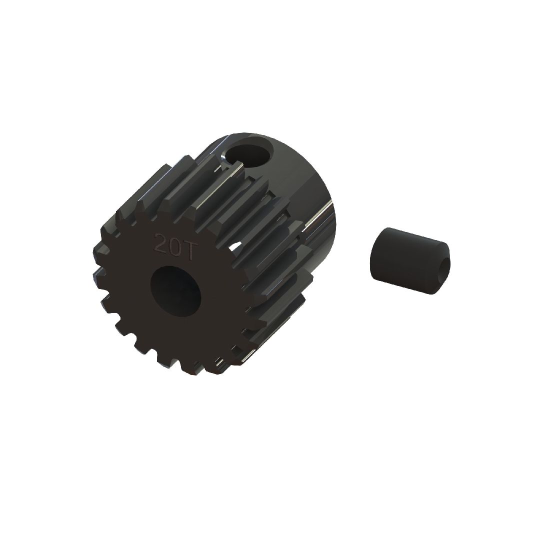 Arrma 0.5 Mod Steel CNC Pinion Gear (3.2mm Bore) (20T)