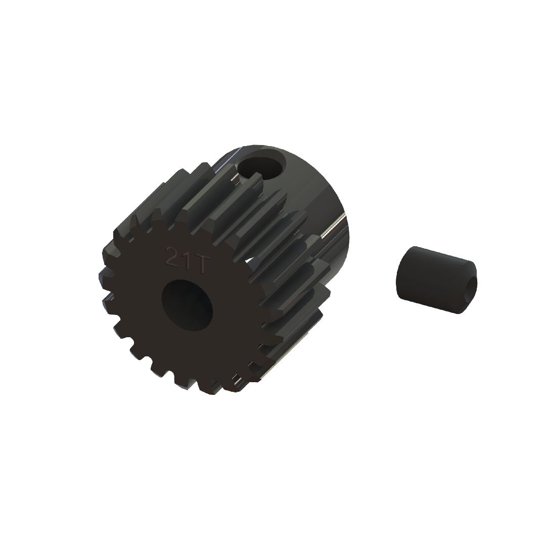 Arrma 0.5 Mod Steel CNC Pinion Gear (3.2mm Bore) (21T)