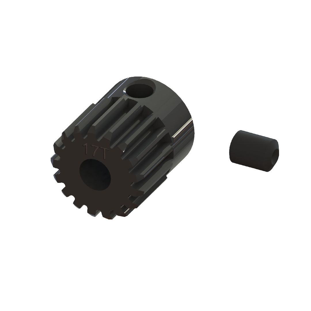 Arrma 0.5 Mod Steel CNC Pinion Gear (3.2mm Bore) (17T)