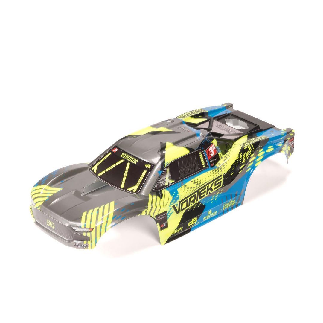 Arrma VORTEKS Clipless Painted Decaled Body - Teal