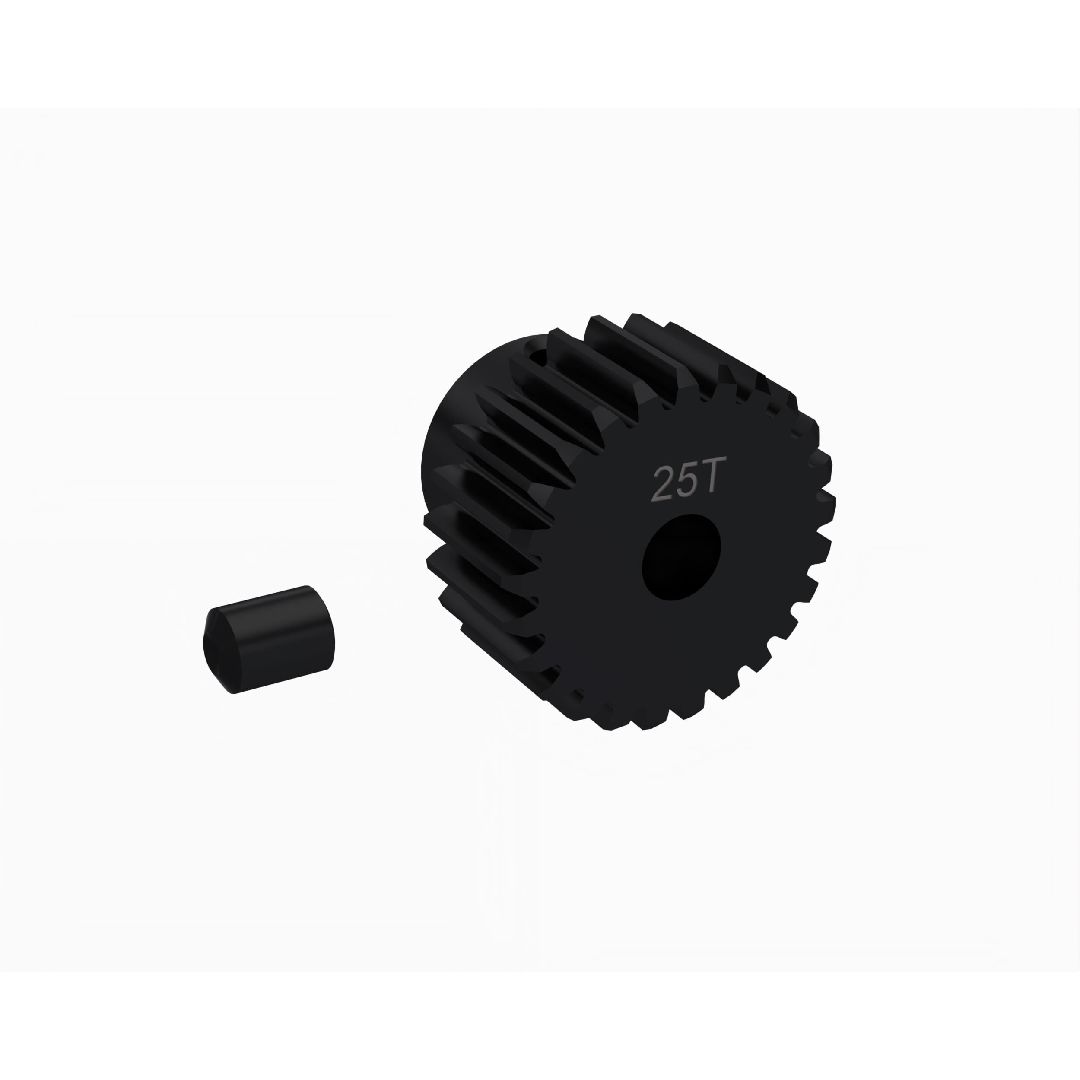 Arrma 0.5 Mod Steel CNC Pinion Gear (3.2mm Bore) (25T)