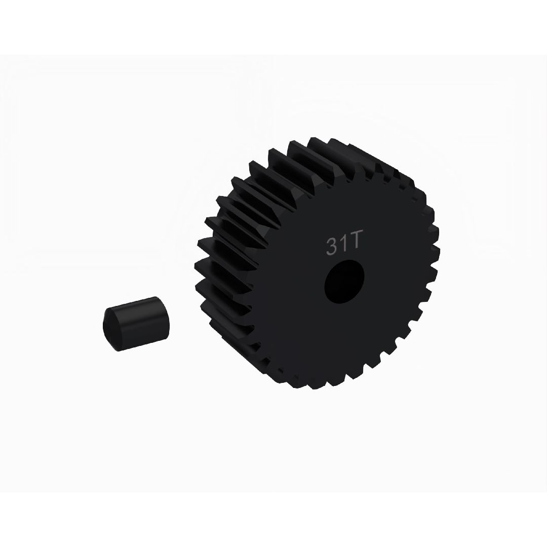 Arrma 0.5 Mod Steel CNC Pinion Gear (3.2mm Bore) (31T)
