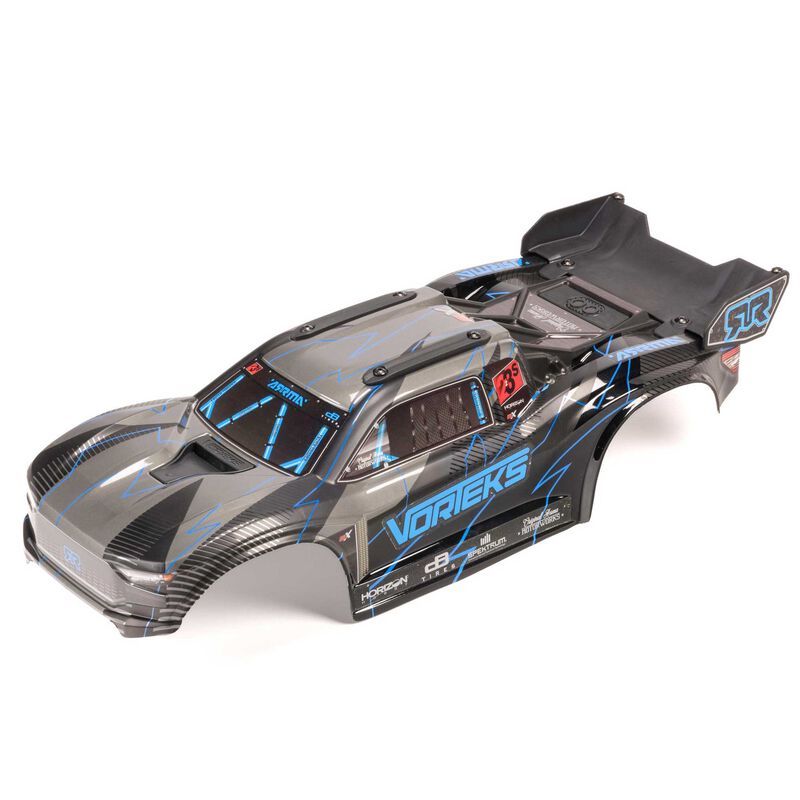 Arrma VORTEKS 2WD Pntd Dcld Trmd Bdy Set - Blue/Black