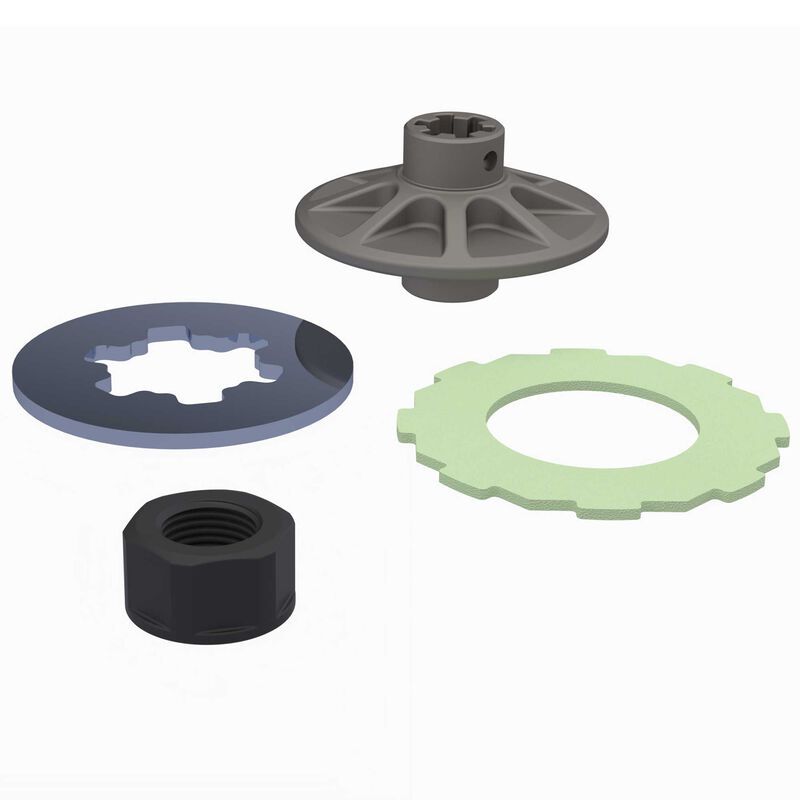 Arrma VORTEKS 2WDPntd Dcld Trmd Bdy Set - Green/Black