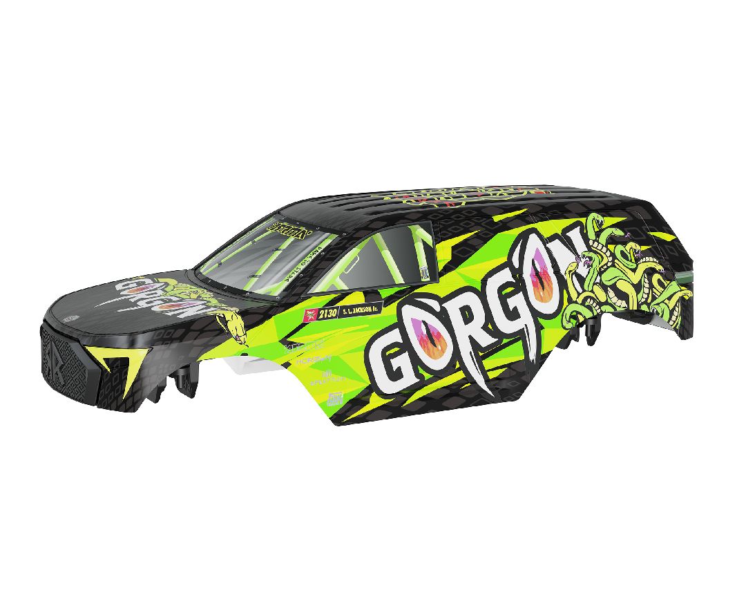 Arrma GORGON GROM Body (Yellow)
