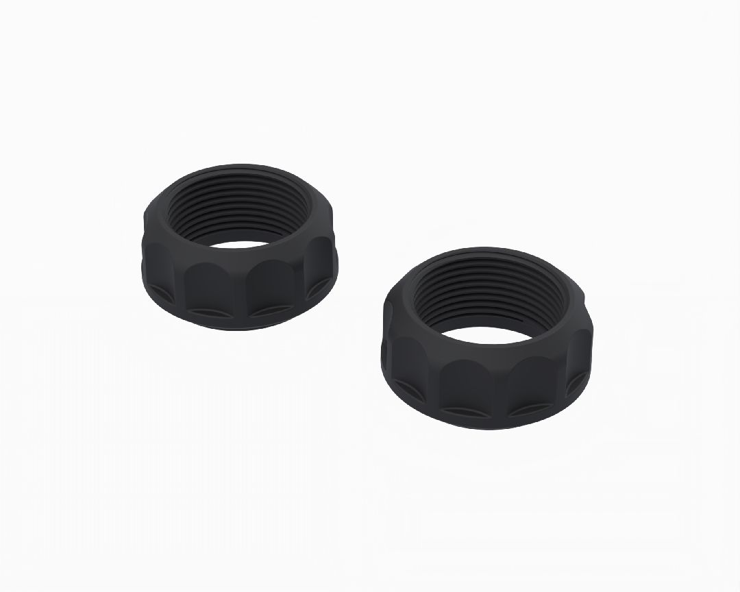 Arrma Threaded Shock Collar - Black (2pcs)