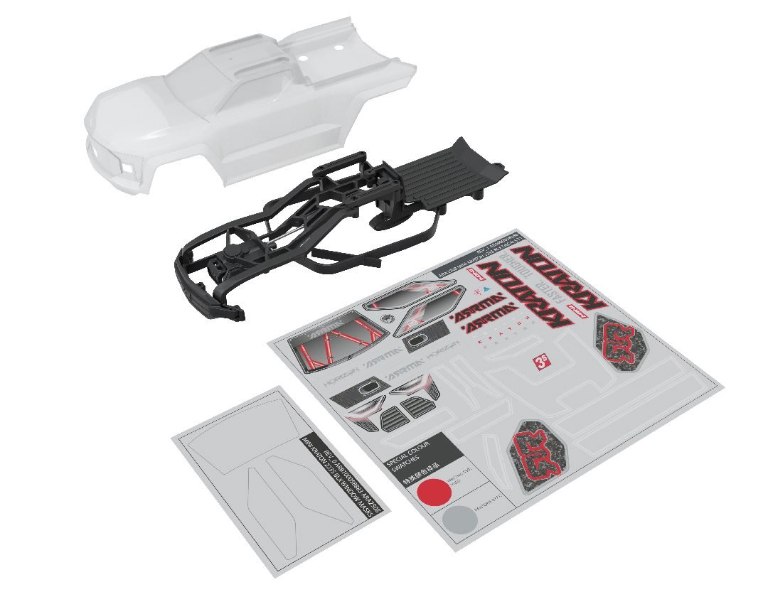 Arrma Mini KRATON Body Clear