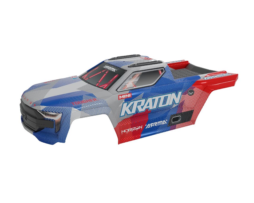 Arrma Mini KRATON Body (Red/Blue)