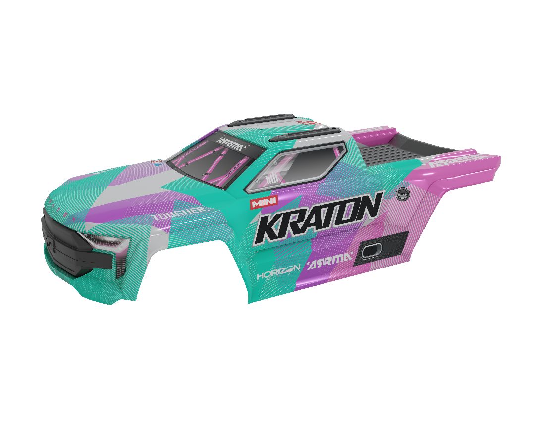 Arrma Mini KRATON Body (Teal/Pink)