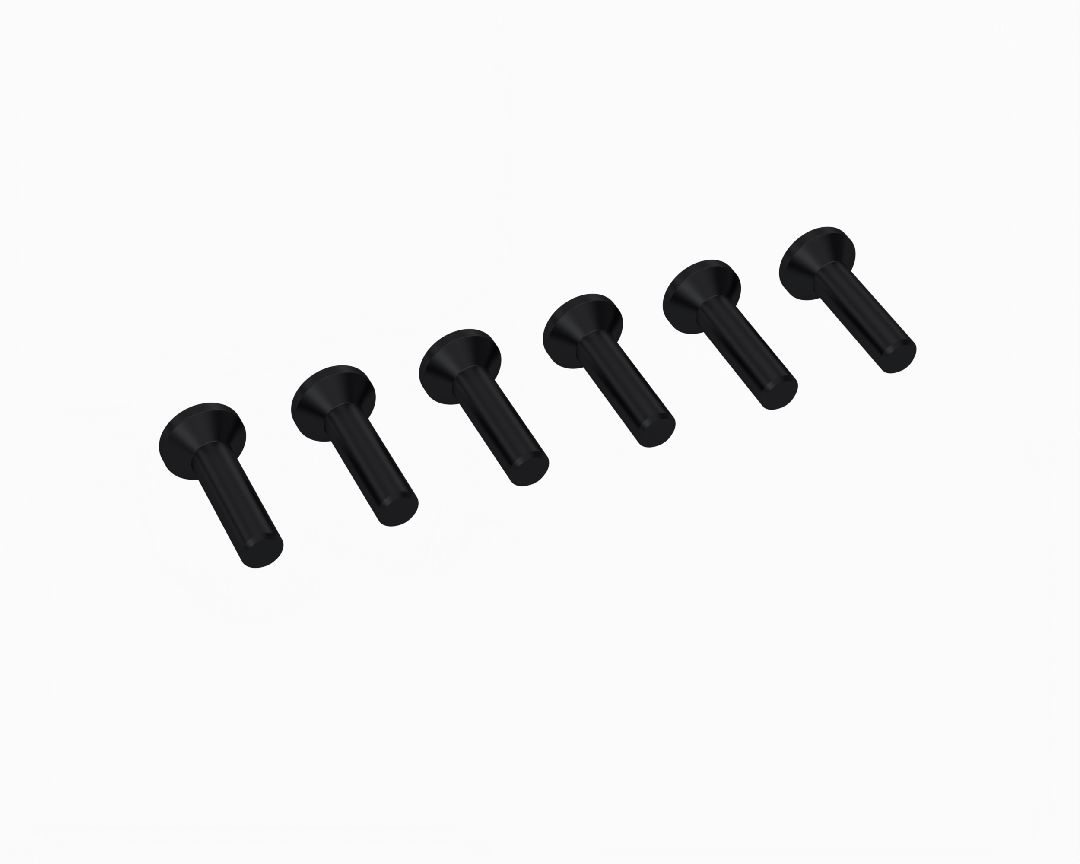 Arrma Flat Head Screw M2.5x10mm (6Pcs)