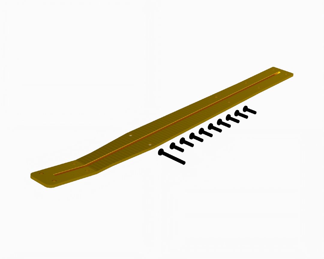Arrma Chassis Bash Bar, Mini - Gold