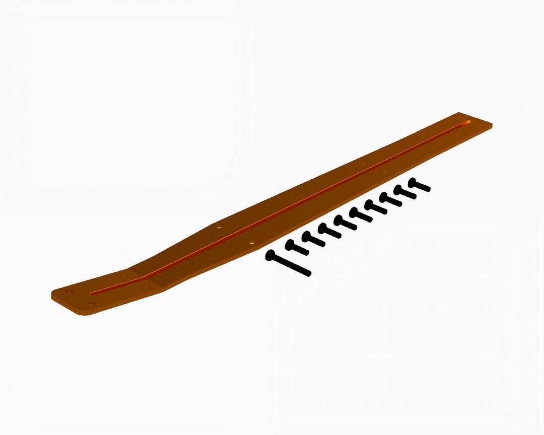 Arrma Chassis Bash Bar, Mini - Orange