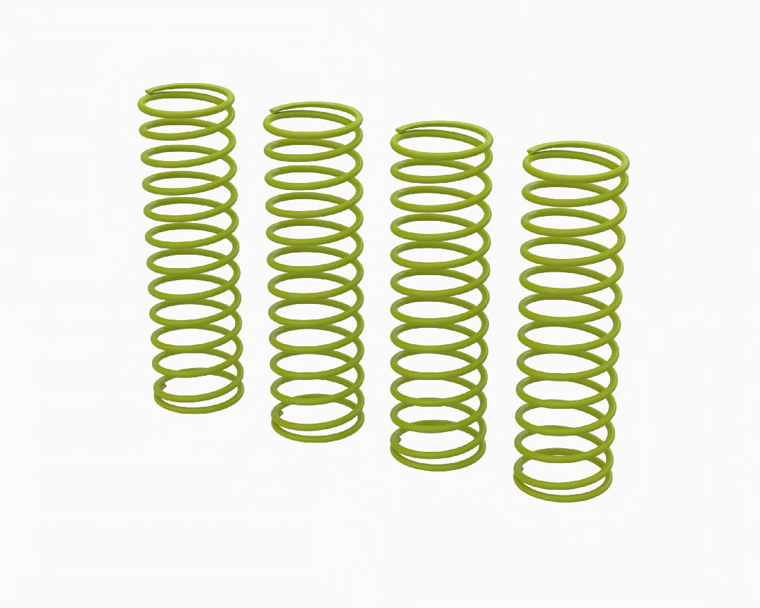 Arrma Shock Spring Set E - Yellow - 0.55N/mm (4pcs) - GROM