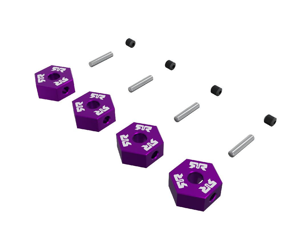 Arrma 12mm Wheel Hex set (Metal) 4pc