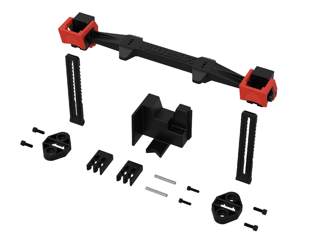 Arrma Ratchet Battery Mounting Set - Red
