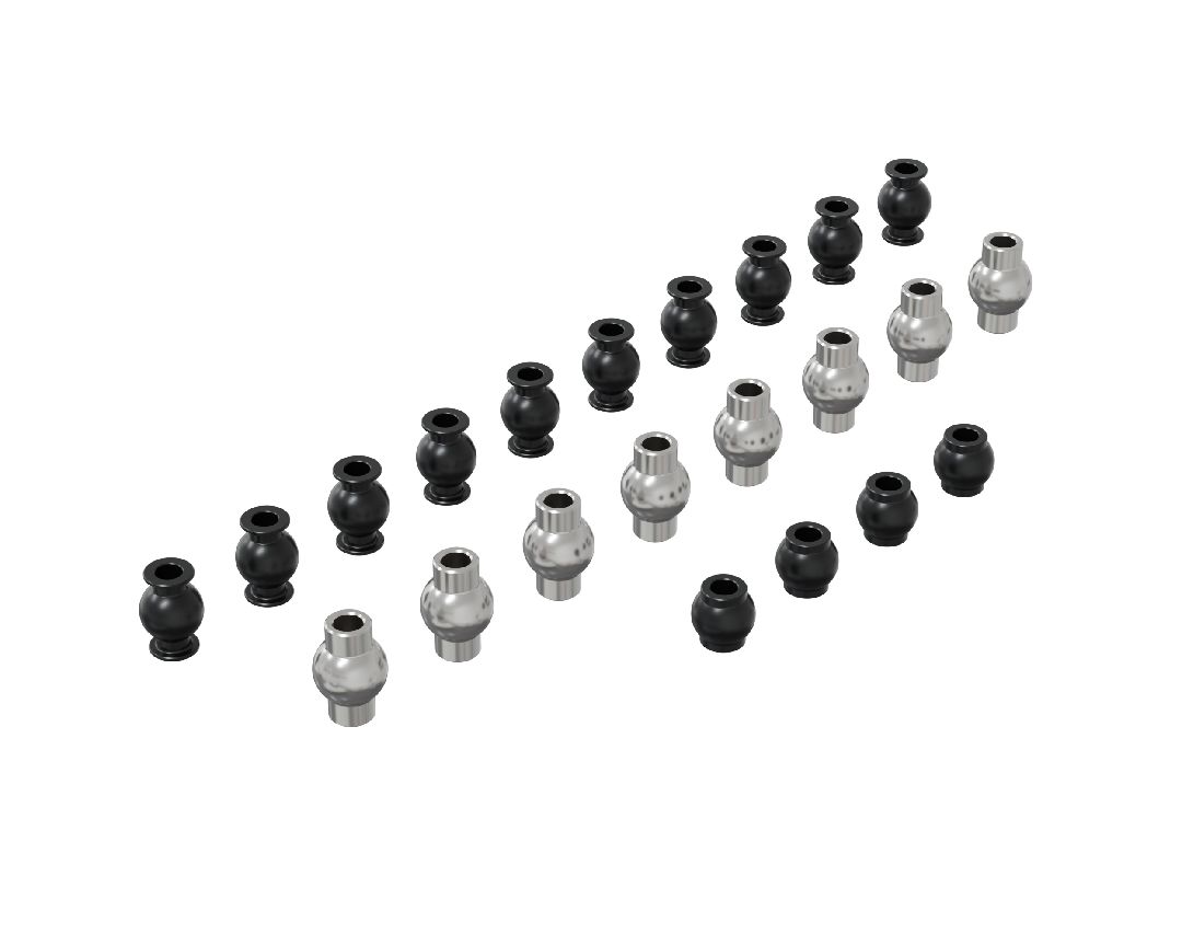 Arrma Steel Pivot Ball Set