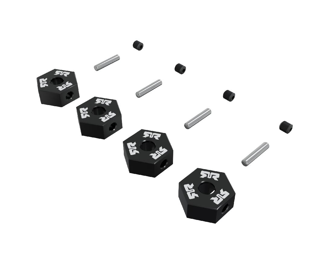 Arrma 12mm Wheel Hex set (Metal) 4pc