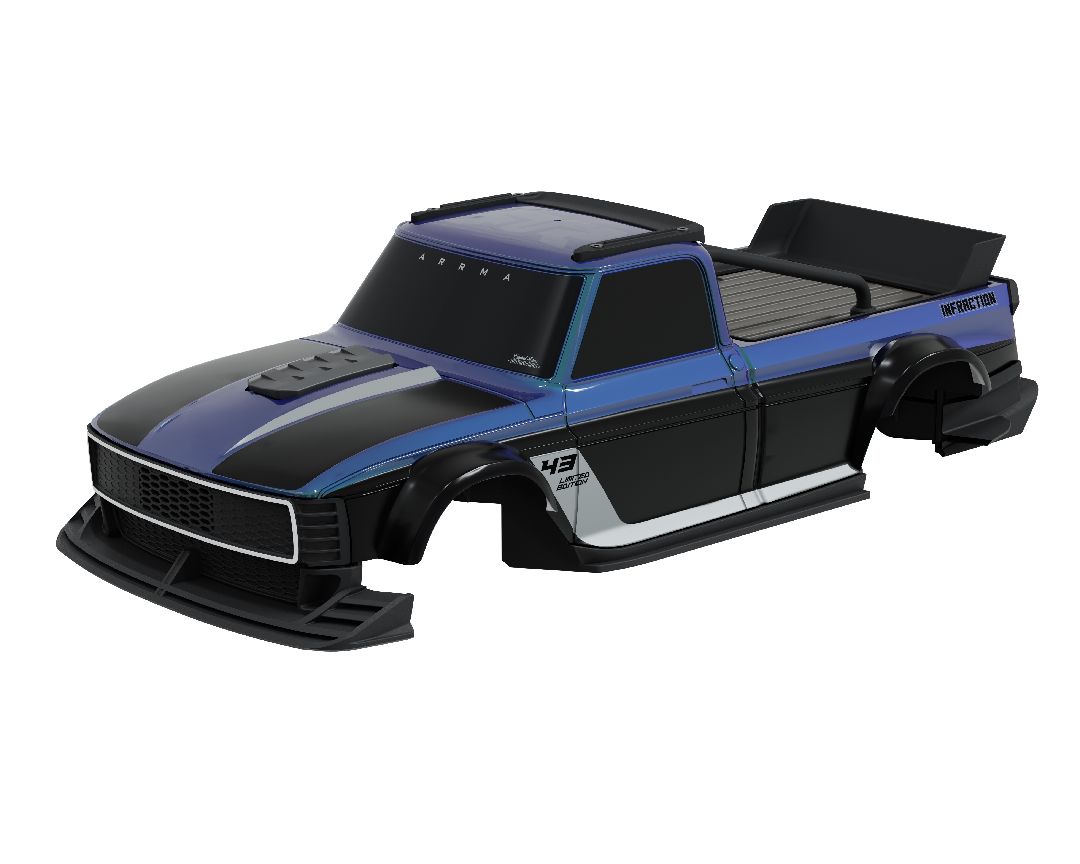 Arrma INFRACTION GROM Body - Blue/Black