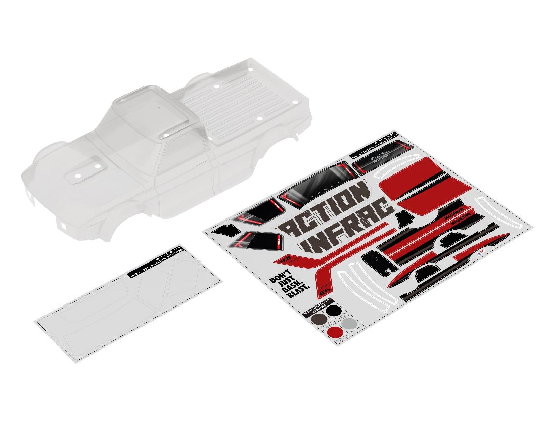 Arrma INFRACTION GROM Body - Clear