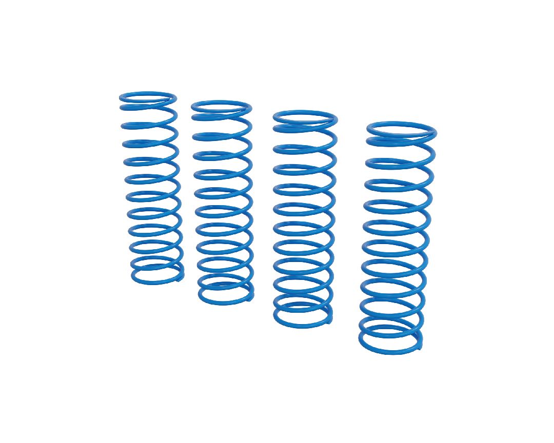 Arrma Shock Spring Set E 0.55N/mm (4pcs) - GROM - Blue