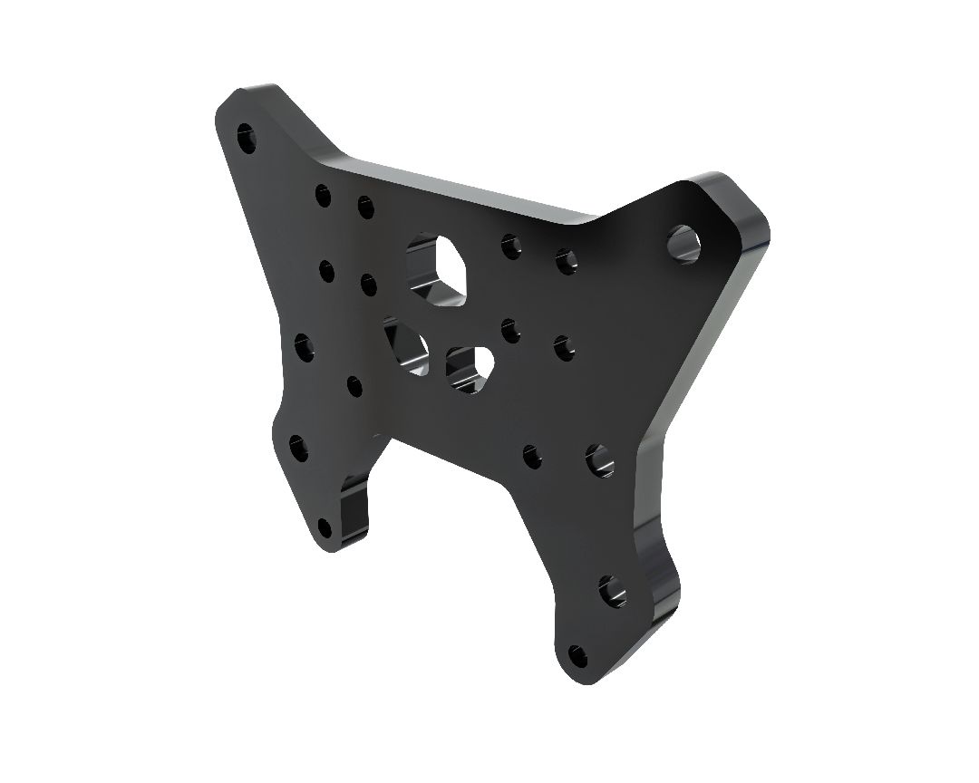 Arrma Aluminum Front Shock Tower - Black