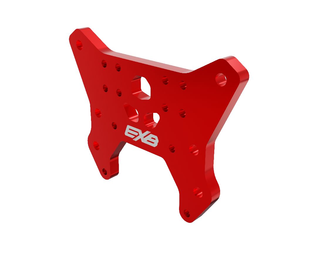 Arrma Aluminum Front Shock Tower - Red