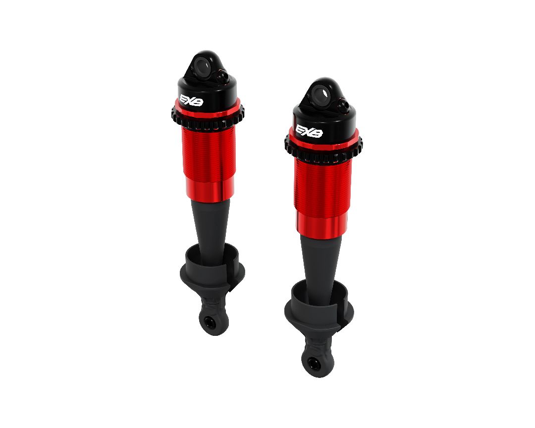 Arrma EXB Shock Set 16mm x 107mm Piston: 8 x 1.2mm Emulsion